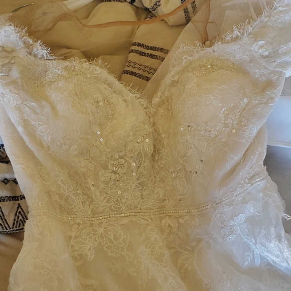 Oleg Cassini Wedding Dress - Picture 5 of 7